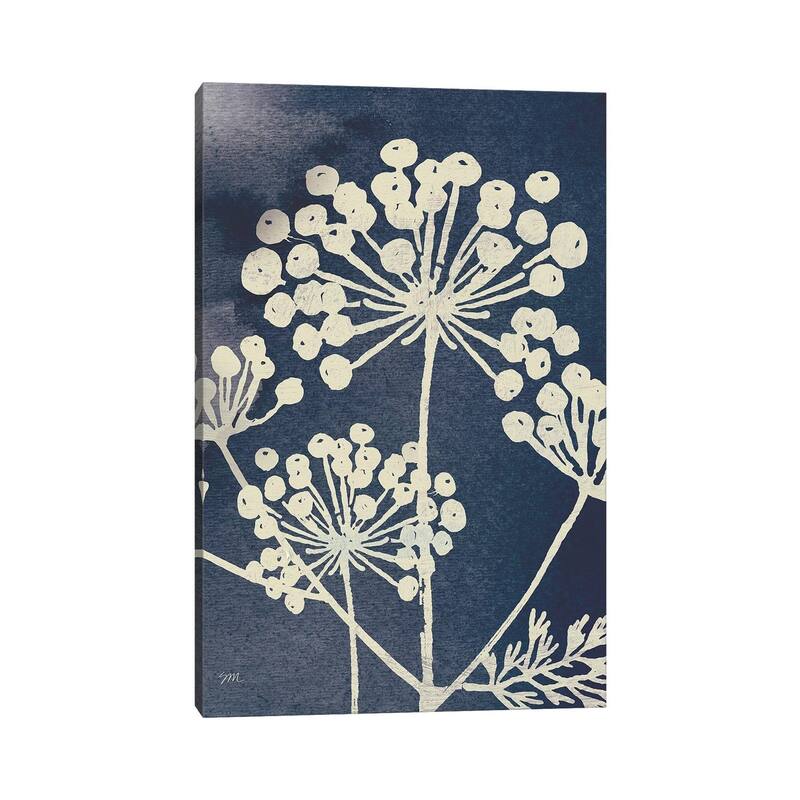 iCanvas "Dark Blue Sky Garden I" by Studio Mousseau Canvas Print