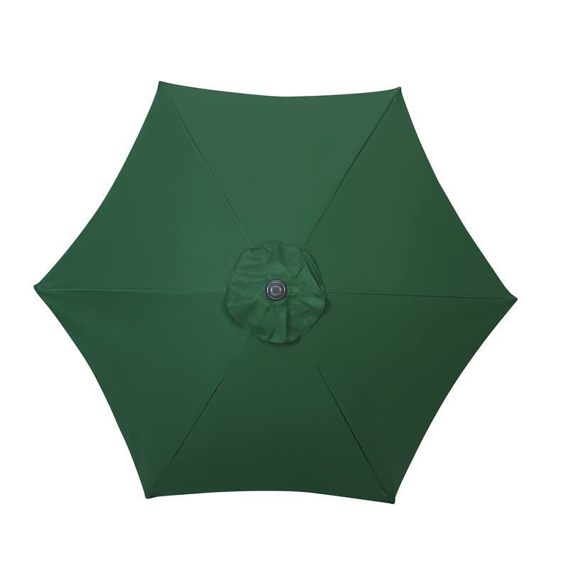 Ainfox 7.5ft Patio Umbrella with Base Outdoor Umbrella