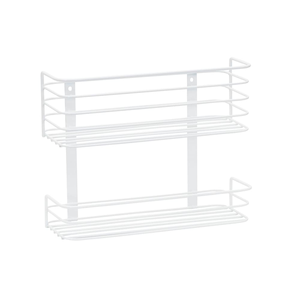 Essentials White Wire Cabinet Shelves