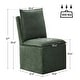 preview thumbnail 5 of 9, Modern Upholstered Dining Chair with Storage