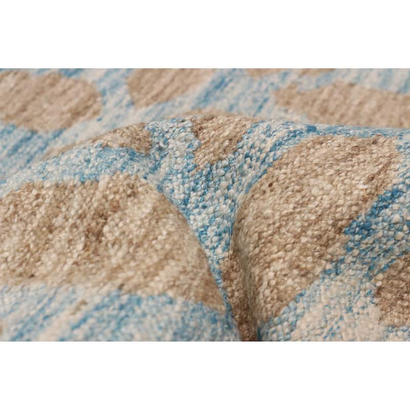 Ankara Blue Kilim 5'1" x 8'0" - 5'1 x 8'0