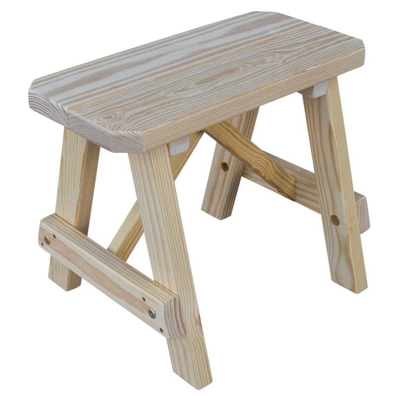 Pine 2' Traditional Bench - Unfinished