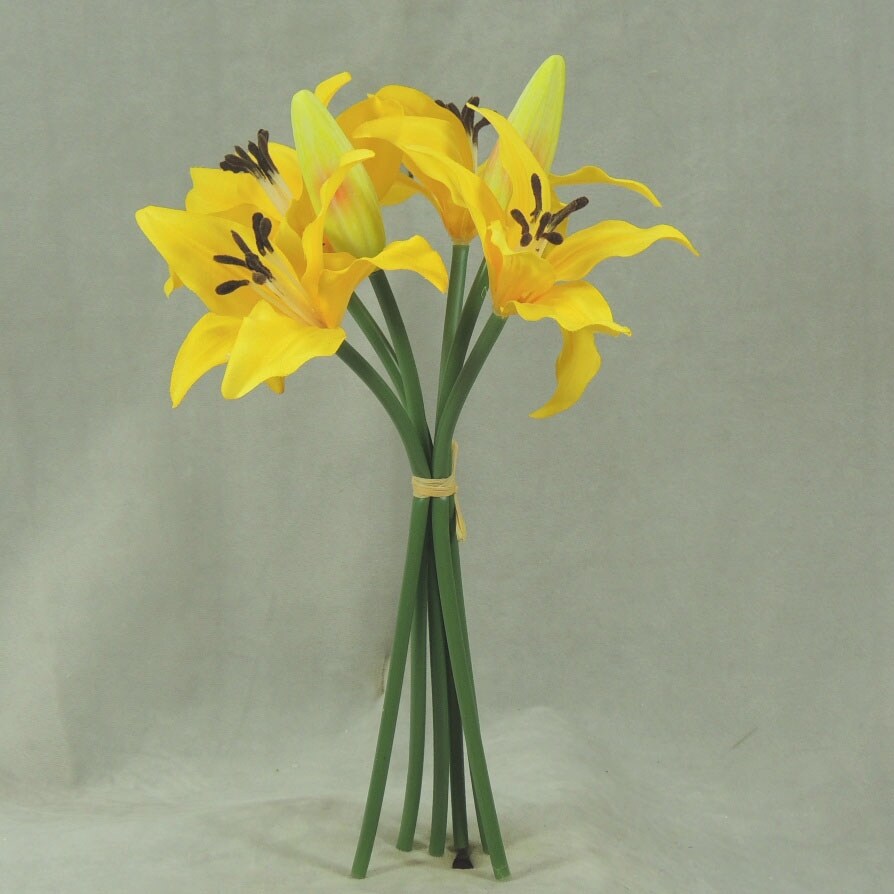 Shop 1 Pc 11 5 Inch Tiger Lily Bundle W 4 Blooms Perfect For