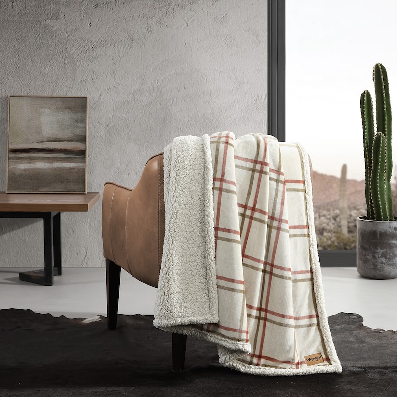 Wrangler Printed Throw Blankets