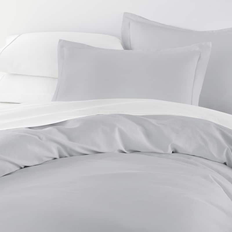 Solid Cotton Duvet Cover Set