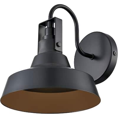 Millennium Lighting 71001 Axell 9" Tall Outdoor Wall Sconce with Metal