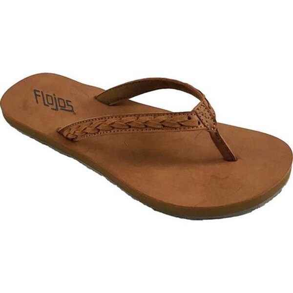 flojos tan flip flops