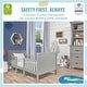preview thumbnail 4 of 6, Dream On Me Hudson 3 in 1 Convertible Toddler Bed Cool Grey