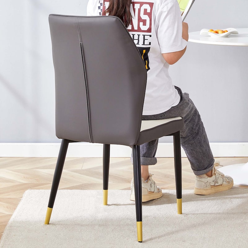 4PCS PU Dining Chairs