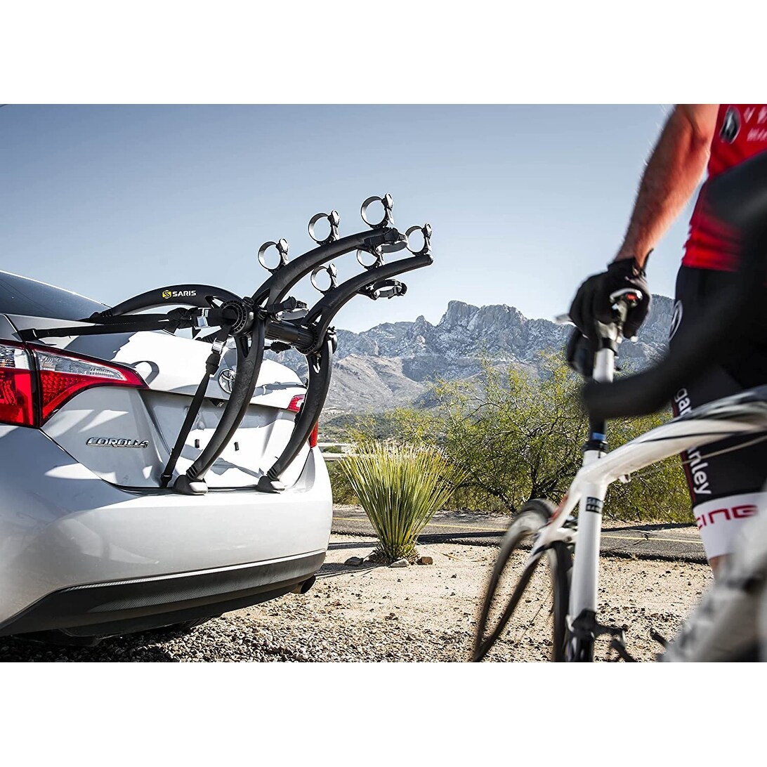 Saris Bones Trunk Bike Rack Bike Rack for Car and SUV 3 Bikes 3 Bikes Bed Bath Beyond 37872962