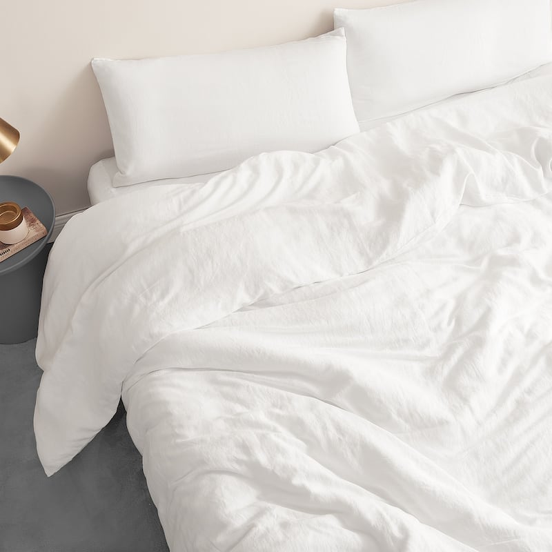 Dark Sky Reserve® - Bamboo Linen Oversized Duvet Cover - Portugal Made