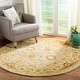 preview thumbnail 17 of 141, SAFAVIEH Handmade Anatolia Madeline Traditional Hand-spun Wool Rug 4'  x  4' - Light Blue/Sage - Runner