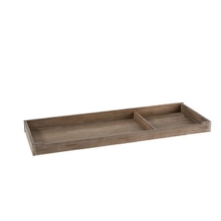 Leland 51" Wide Changing Tray, Sandwash Gray