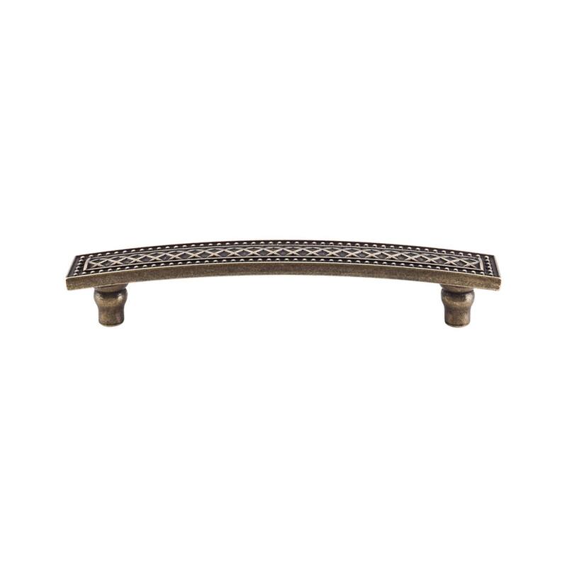 Top Knobs Trevi 5 Inch Center to Center Bar Cabinet Pull from the - German Bronze