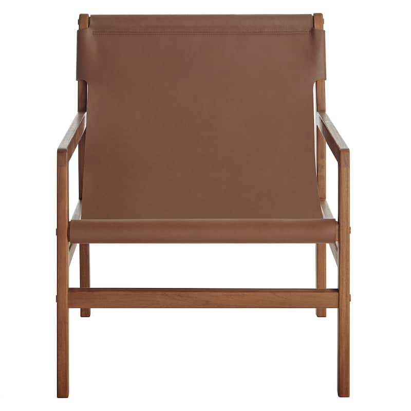 Orín Leather Sling Chair