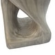 preview thumbnail 22 of 73, Christopher Knight Home - Aurelian Quenby MGO Lightweight Concrete Twist End Table with Wood-Grain Texture