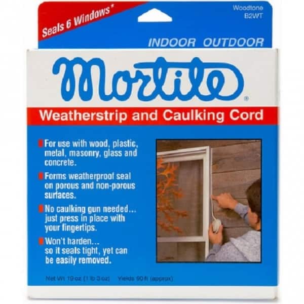 Shop Frost King B2wt Mortite Weatherstrip Caulking Cord 90 Woodtone Free Shipping On Orders Over 45 Overstock 25563634