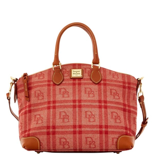 dooney plaid satchel