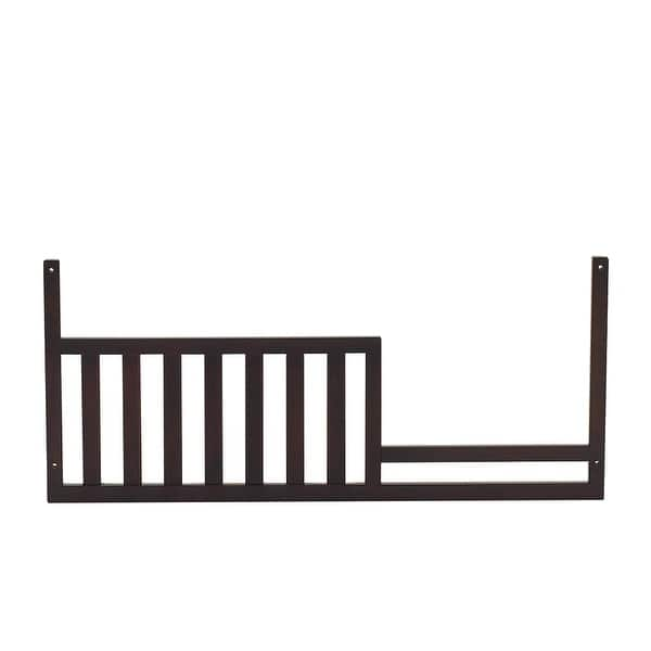 slide 2 of 2, Baby Cache Montana Toddler Guard Rail Espresso