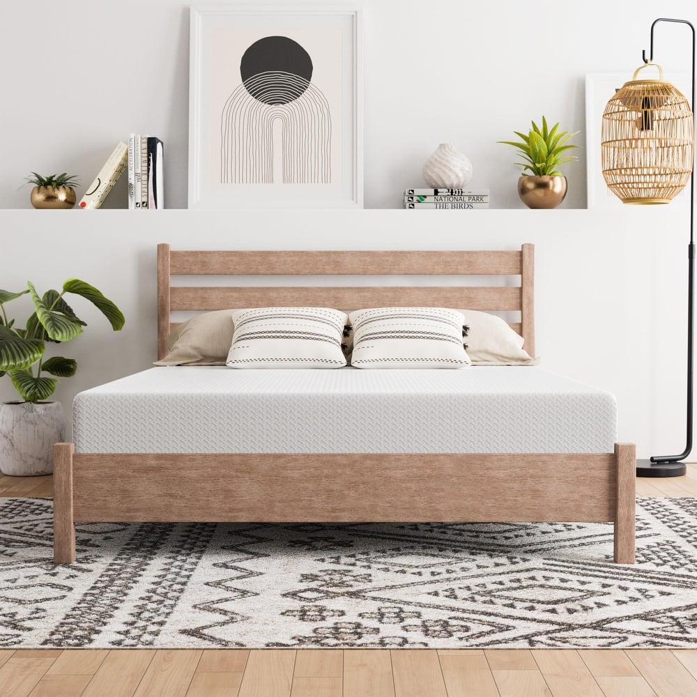 SoftNest Airess Collection 8-inch Bamboo Charcoal-Infused Memory Foam Mattress
