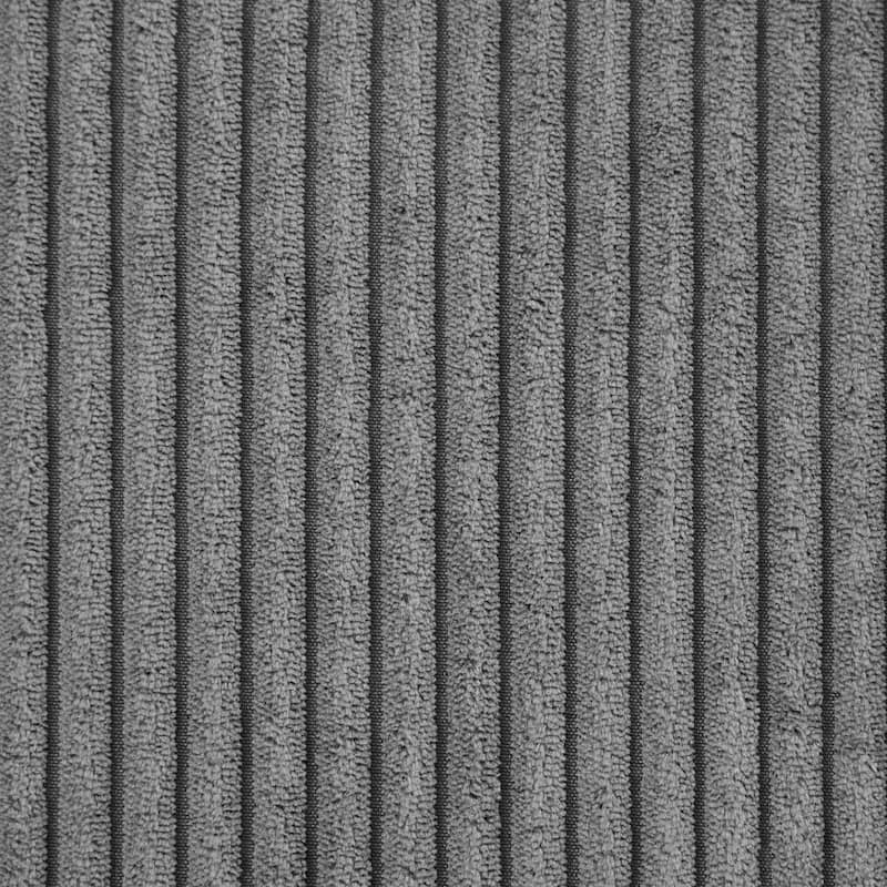 63" Convertible Chaise Lounge Chair, Corduroy Upholstered Sofa Bed with USB Ports & Cup Holders, Living Room Loveseat Sofa