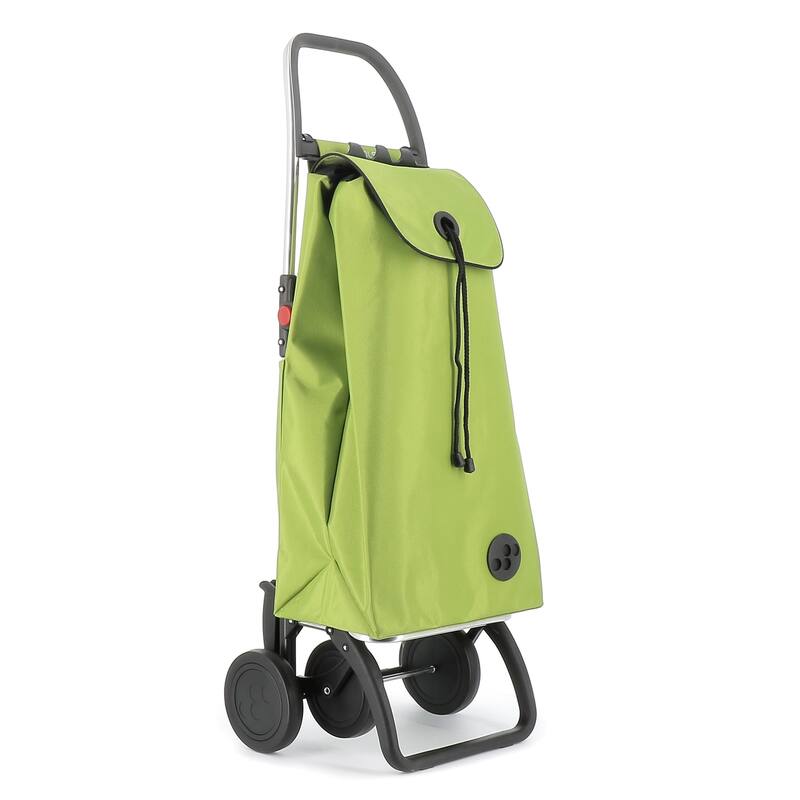 Rolser I-Max MF 4 Wheel Foldable Shopping Trolley - 15.35 in. W x 41.34 in. H x 12.6 in. D