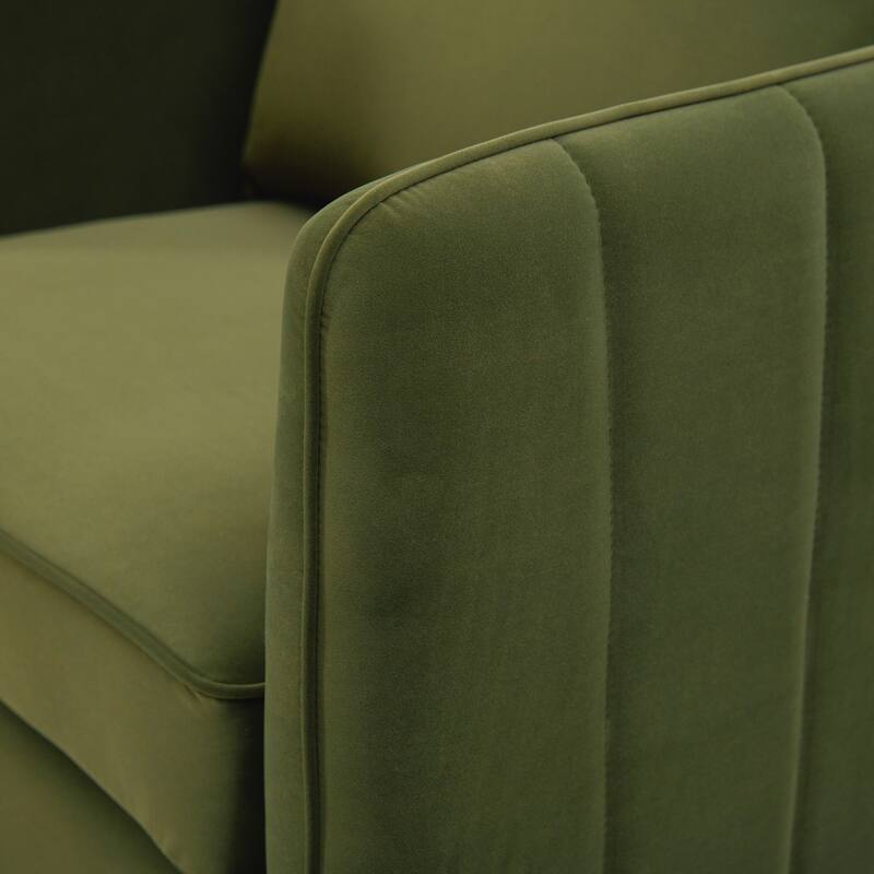 Accent Chair for Living Room, =Comfy Single Sofa Chair Mid-Century Modern Armchair