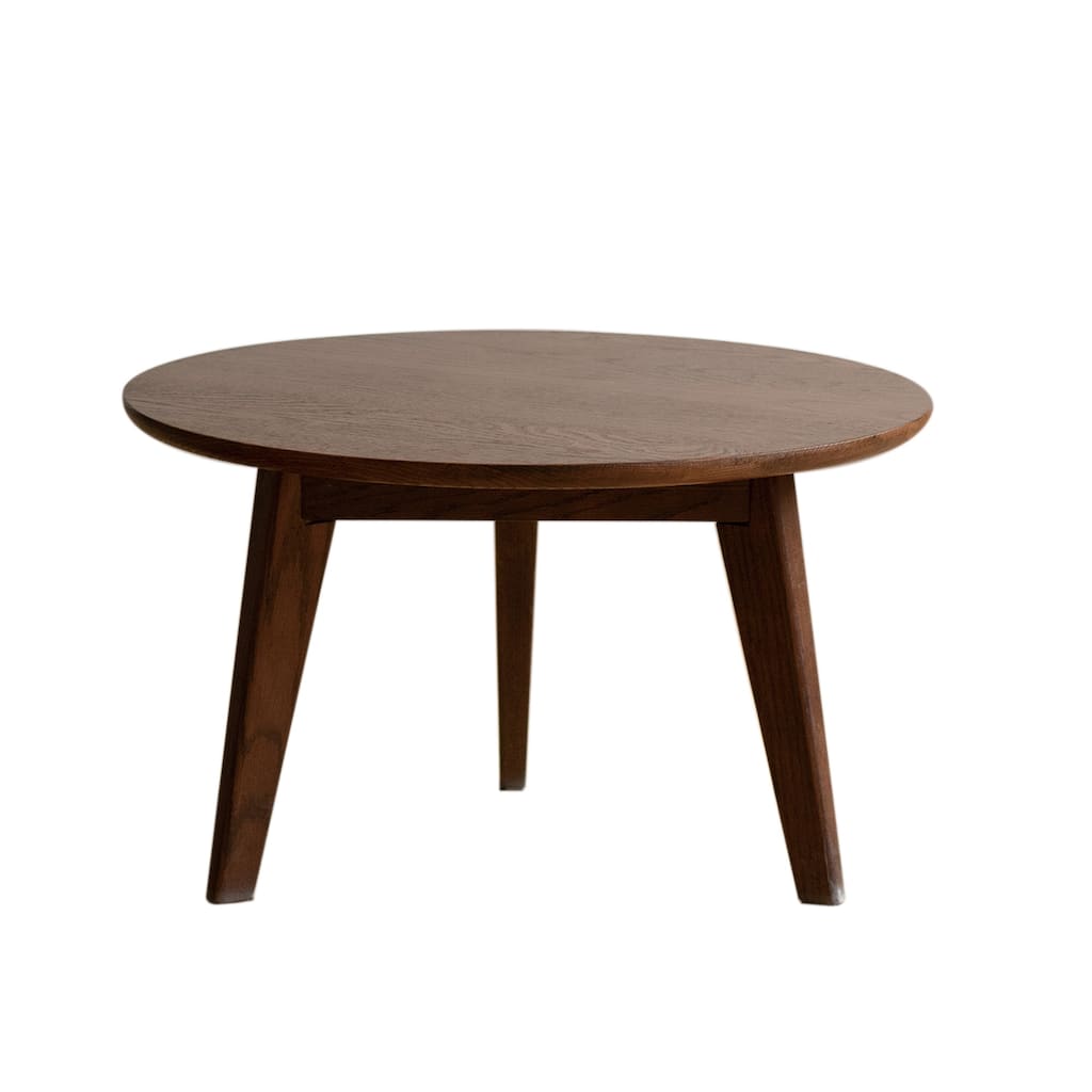 Center Table Low Table 100% Solid Oak Wood Top Plate Desk Coffee Table