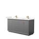 Option Dark Gray, Bronze Trim, Giotto Quartz Top