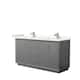 Option Dark Gray, Bronze Trim, Giotto Quartz Top