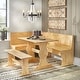 preview thumbnail 10 of 20, Simple Living Knox Nook 3-piece Dining Set Pine