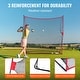 preview thumbnail 7 of 19, Golf Practice Hitting Net, Huge Personal Driving Range for Indoor or Outdoor Use, Portable Home Golf Aid Net