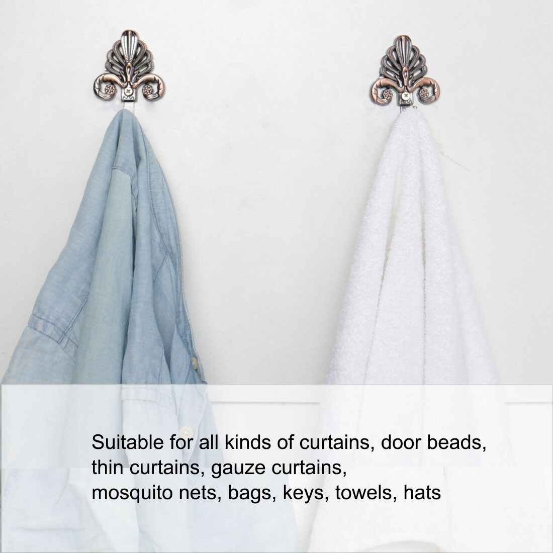 Shop Curtain Tieback Hooks Zinc Alloy Tassel Curtain Drapery