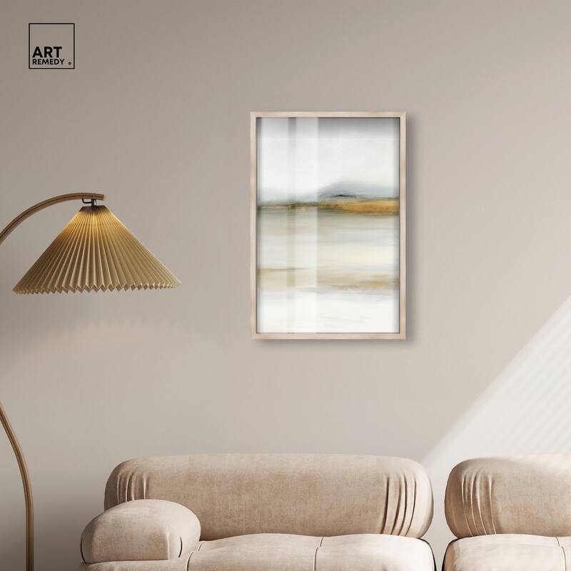 Misty Expanse II Shadowbox by Art Remedy