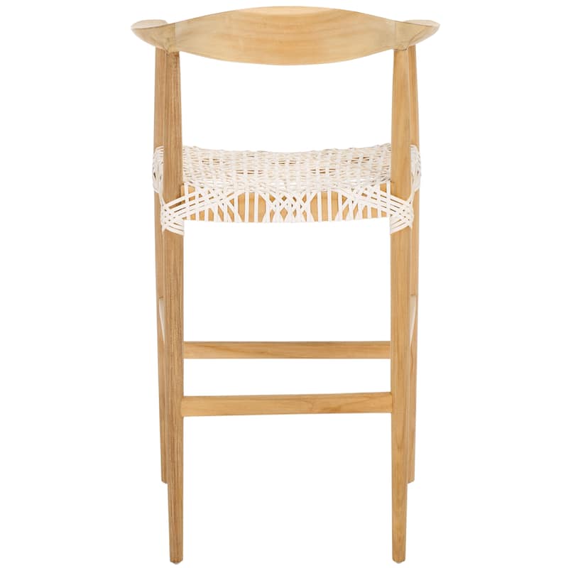 SAFAVIEH Foekje 43 Inch Bandelier Bar Stool - 25.2" x 21.3" x 43.3" - 25Wx21Dx43H
