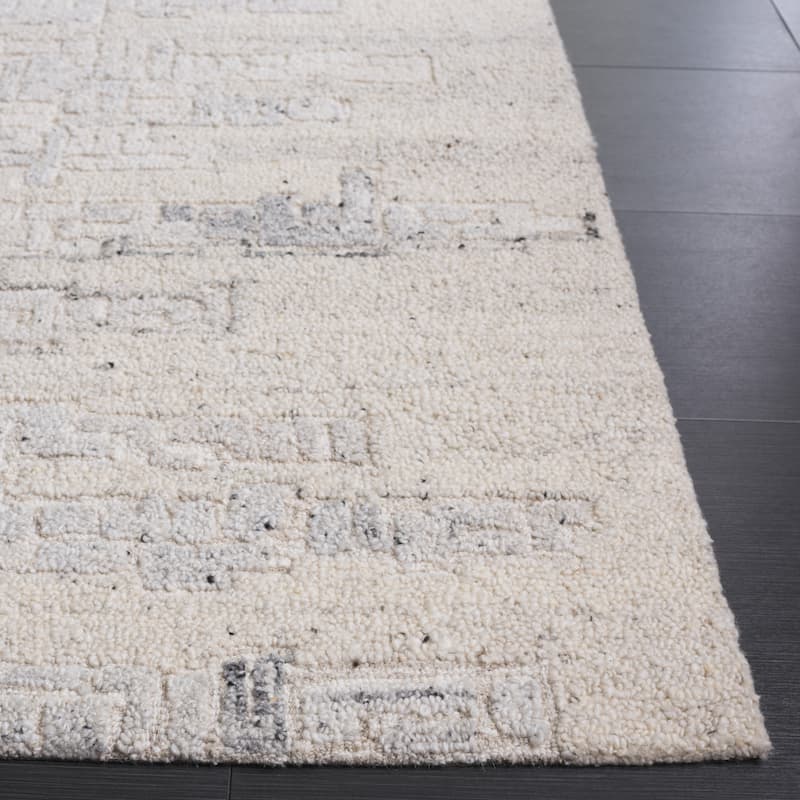 SAFAVIEH Handmade Harvest Hyra Modern Contemporary Wool Rug