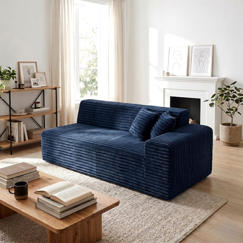 Modern Oversized plush Sofa Bed