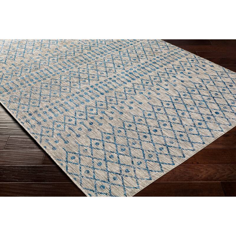 Livabliss Elpida Indoor/ Outdoor Moroccan Stripe Area Rug
