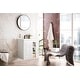 preview thumbnail 12 of 10, Alicante' 24" Single Vanity Cabinet, w/ White Glossy Composite Stone Countertop