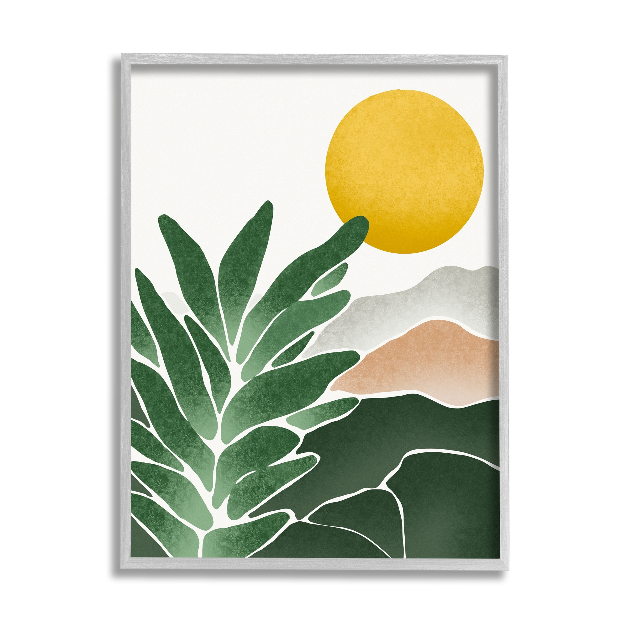 Stupell Sunny Hills Botanical Nature Scene Framed Giclee Art by Ziwei Li