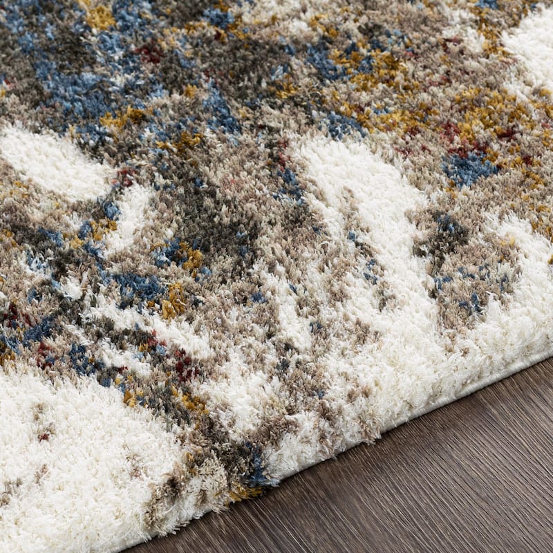 Livabliss Celestial Shag Bohemian & Eclectic Area Rug