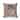 Flowers Line Art Indoor/Outdoor Reversible Throw Pillow Pink and Green