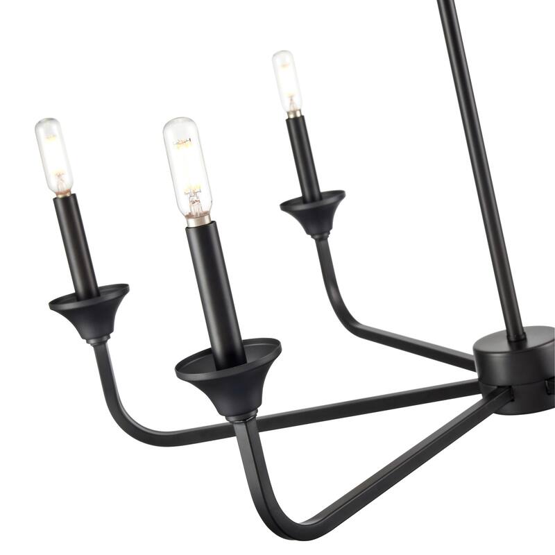 Millennium Lighting 97326 Herring 6 Light 32" Wide Taper Candle Style