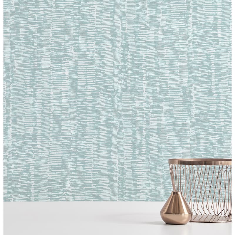 A-Street Prints Hanko Light Blue Abstract Texture Wallpaper