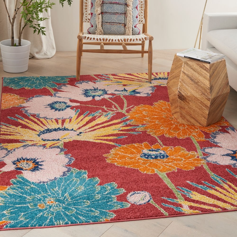 Nourison Allur Botanical Floral Area Rug
