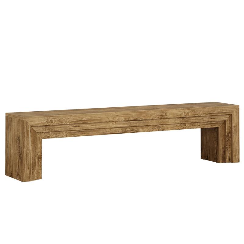 71" Extra Long Entryway Bench, Shoe Bench Seating for Hallway, End of Bed, Living Room, Sofa Back, Dining Room