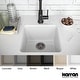 preview thumbnail 7 of 15, Karran Undermount Quartz Bar Single Bowl Sink