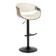preview thumbnail 45 of 70, Carson Carrington Kanteborg Adjustable Bar Stool with Rounded T Footrest (Set of 2)