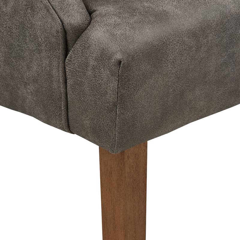Benchwright Premium Tufted Dining Arm Chair by iNSPIRE Q Artisan