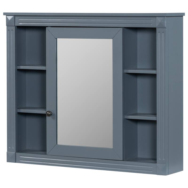 35'' x 28'' Wall Mounted Bathroom Medicine Cabinet - 35" x 7" x 29"